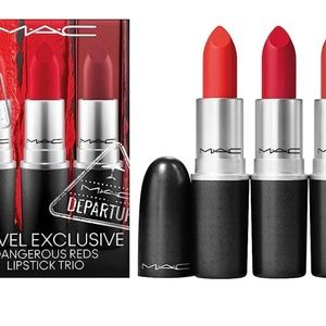 Mac lipstick set if three